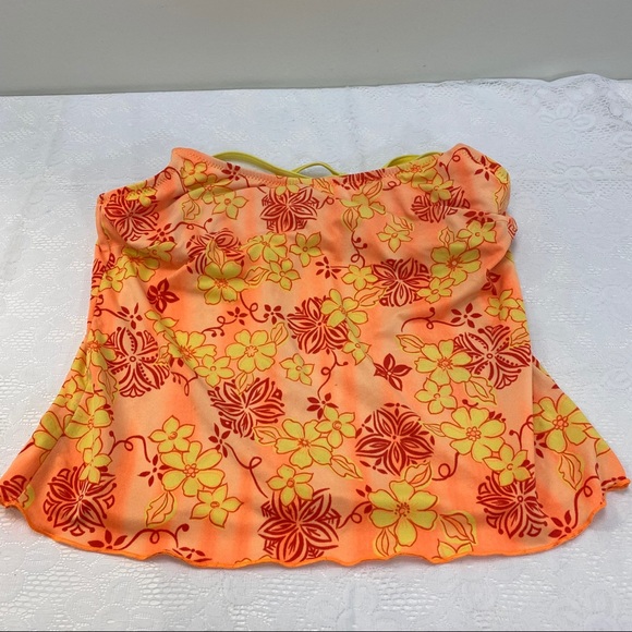 Other - Orange and Yellow Swim Top